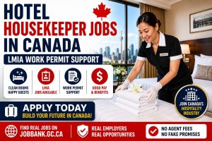 Canada Hotels Hiring Housekeepers Through LMIA in 2026 for Foreign Workers