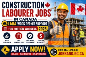 Build in Canada: Construction Labourer Jobs with LMIA Work Permit Support for Foreign Workers in 2026