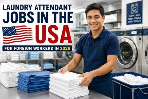 Laundry Attendant Jobs in the USA for Foreign Workers: 2026 Guide to Finding Real Openings