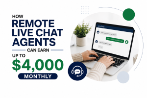 How Remote Live Chat Agents Can Earn Up to $4,000 Monthly